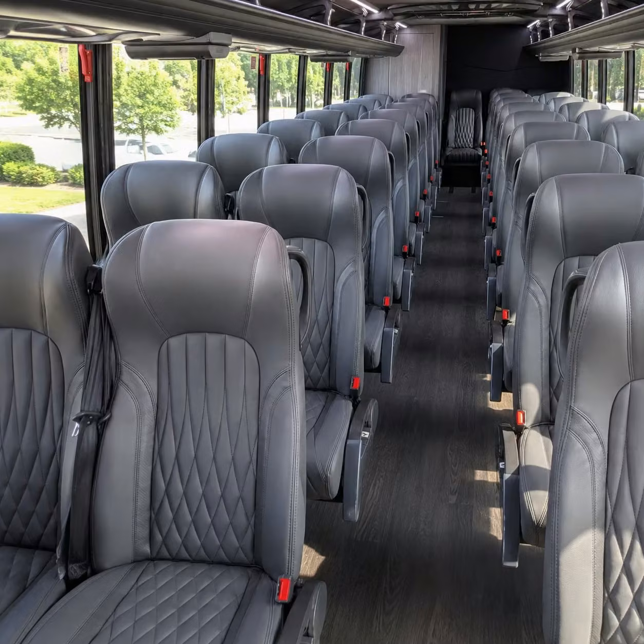 25 passenger minibus inside
