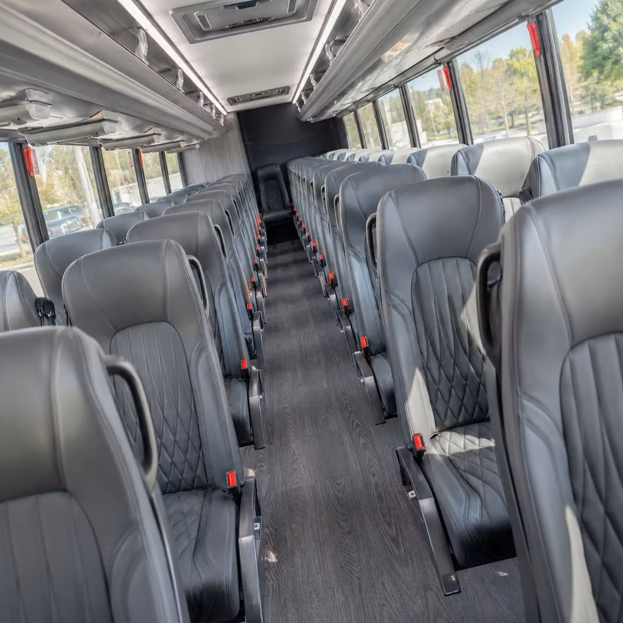 30 passenger minibus inside