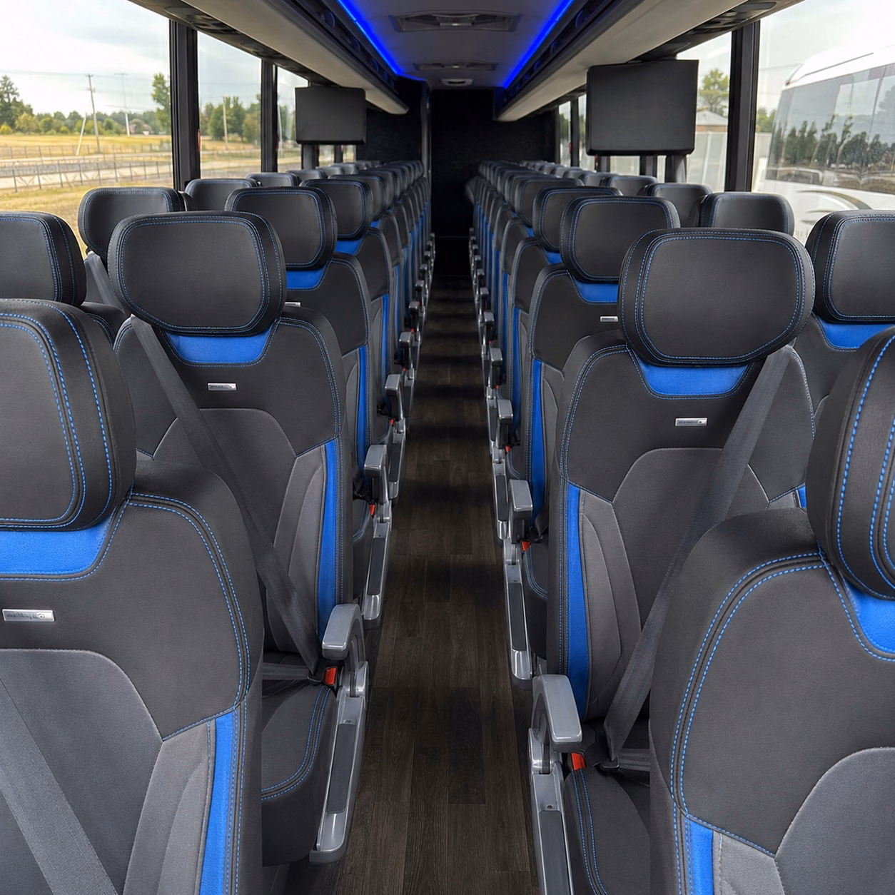 sioux falls charter bus rental inside